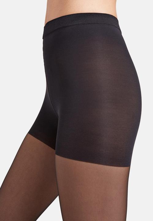 Produktbild Wolford Individual 10 Control Top Shaping-Strumpfhosen, Farbe 7005 schwarz, Grösse 34-36 (10 DEN, 34 - 36)