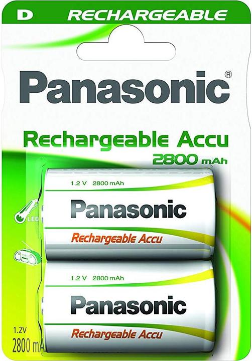 Produktbild Panasonic Rechargeable D (2 Stk., D, 2800 mAh)