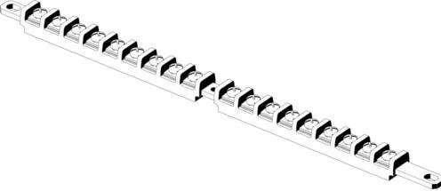 Image du produit Stahl 136640 Rail PE 18x4qmm (gnge) for UL traceability