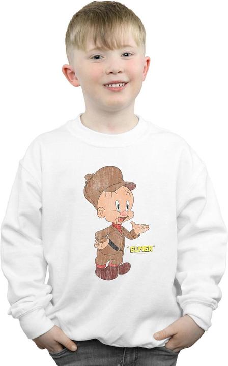 Produktbild Looney Tunes Elmer Fudd Distressed Sweatshirt Jungen (140, 146)