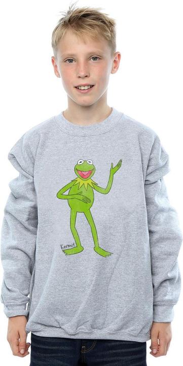 Actual product image Disney Boys The Muppets Kermit Classic Sweatshirt (128)