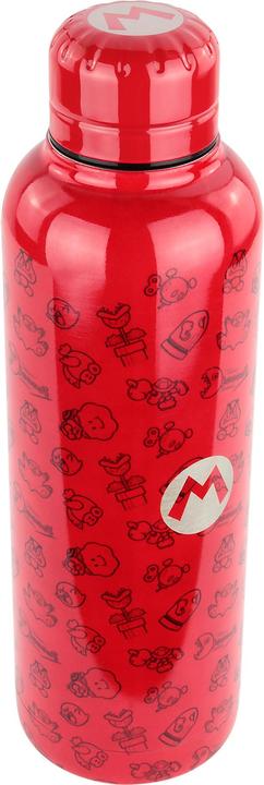 Produktbild Neutral Trinkflasche Super Mario 515ml Edelstahl (0.52 l)