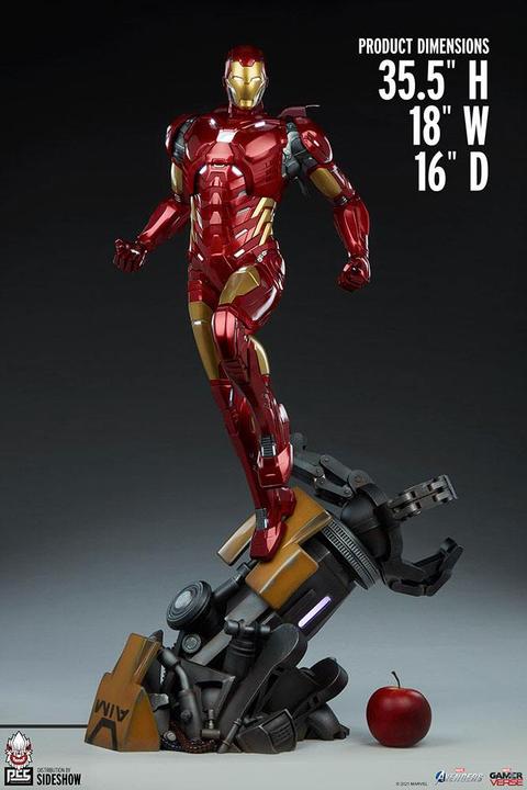 Actual product image PCS Marvel's Avengers statuette 1/3 Iron Man 90 cm