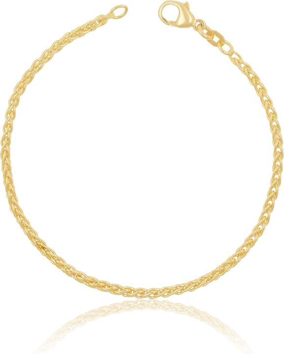 Muau Zopf (19 cm, 750/18K Gelbgold)