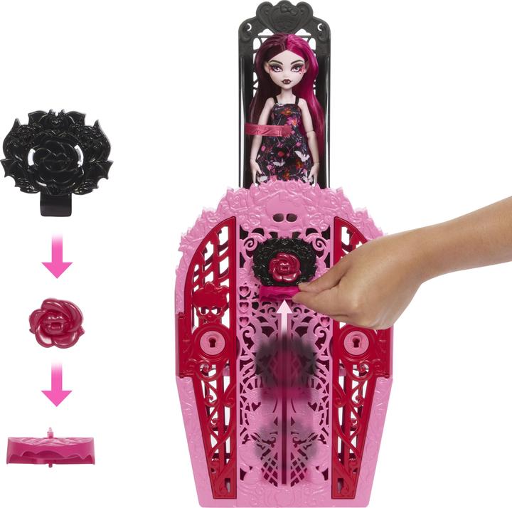 Image du produit Monster High Set de jeu Secrets Garden Mysteries - Draculaura