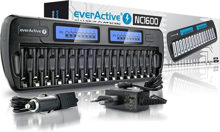 Actual product image Everactive Charger NC-1600 (No data) (1 pcs., AAA, AA, 1100 mAh, Chargers without battery)