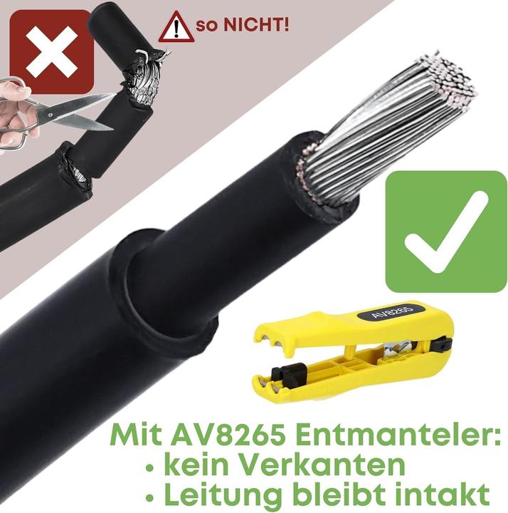 Produktbild Intercable INTE IC Solarkabel-Entmanteler (125 mm)
