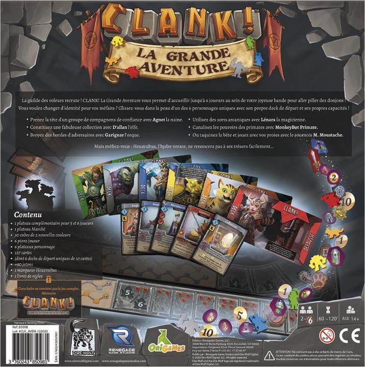 Immagine prodotto Origames Clank La Grande Aventure f (Francese)