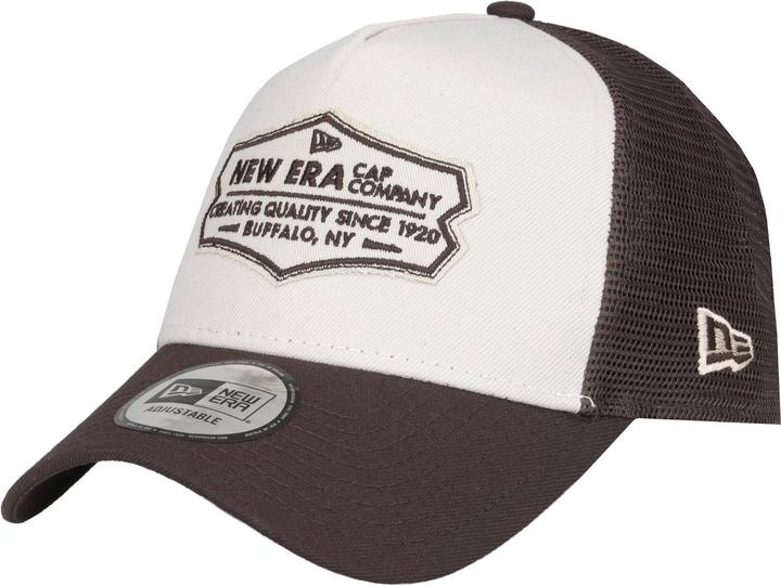 Produktbild New Era Adjustable Trucker Cap - RETRO PATCH braun / beige (One Size)