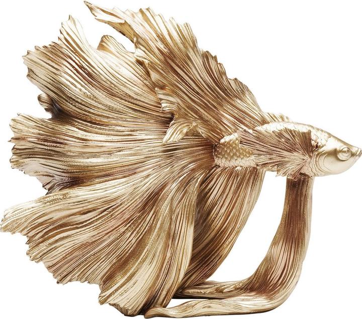 Actual product image Kare Design Deco Object Betta Fish Gold Small