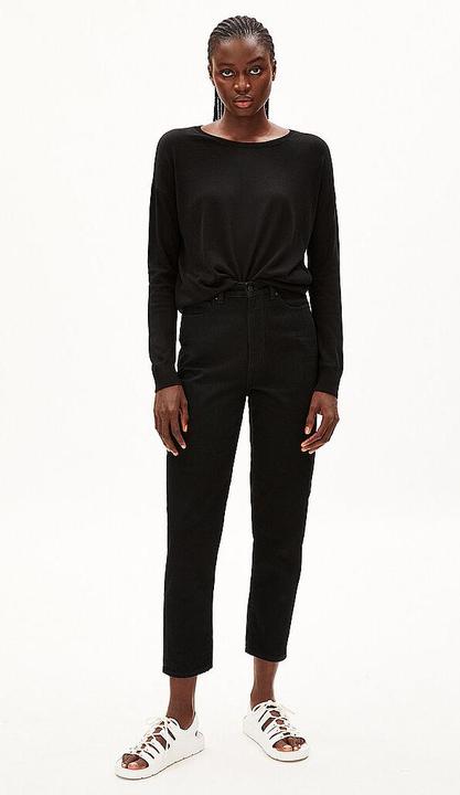 Actual product image Armedangels Laarni Pullover Long Sleeve Black (XS)