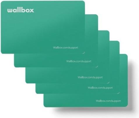 Actual product image Wallbox RFID card 25 pieces