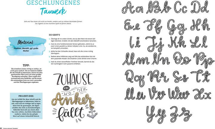 Image du produit Handlettering 44 Alphabete – Für alle Anlässe – Band 2 (Allemand, Timo Strauss, 2020)