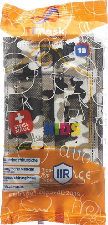 Image du produit Timask Masque médical à usage unique (Type IIR, 10 x)