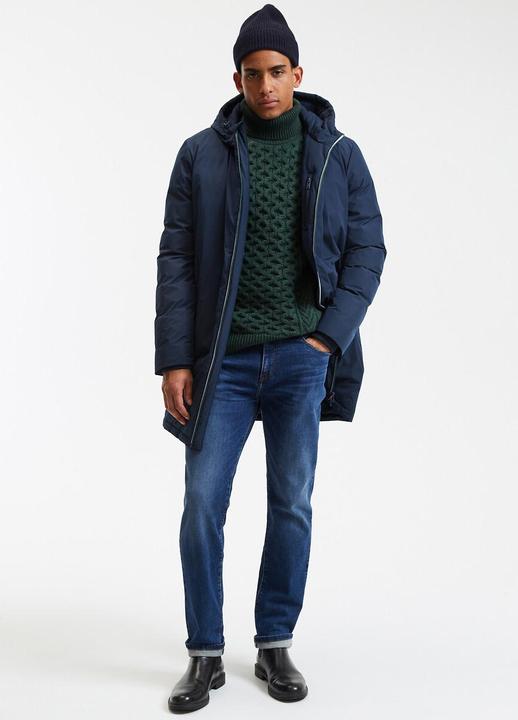 Produktbild La Redoute Collections Rollkragenpullover mit Zopfmuster (XL)