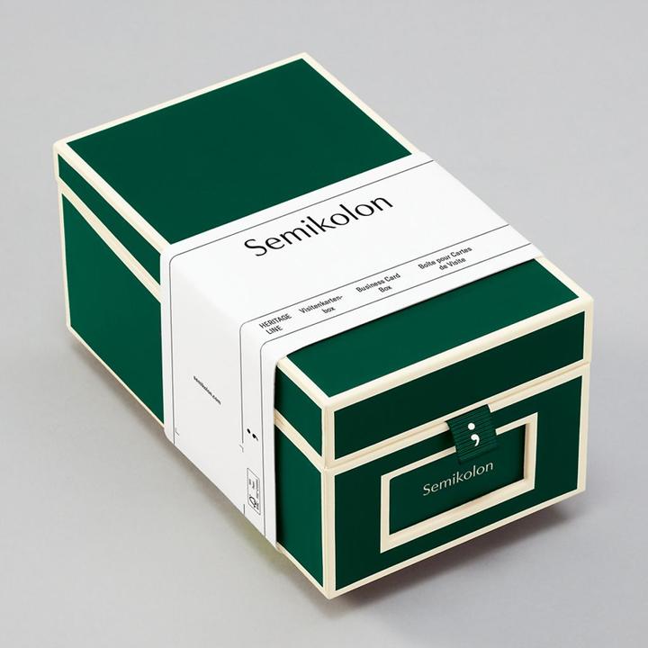 Actual product image Semikolon Business card box