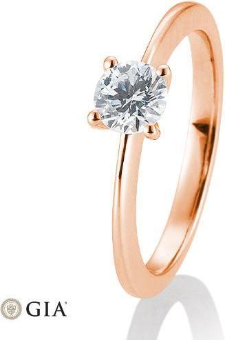 Actual product image Breuning 4 claw 0.40-0.60 ct. (55, 585/14 K Gold)