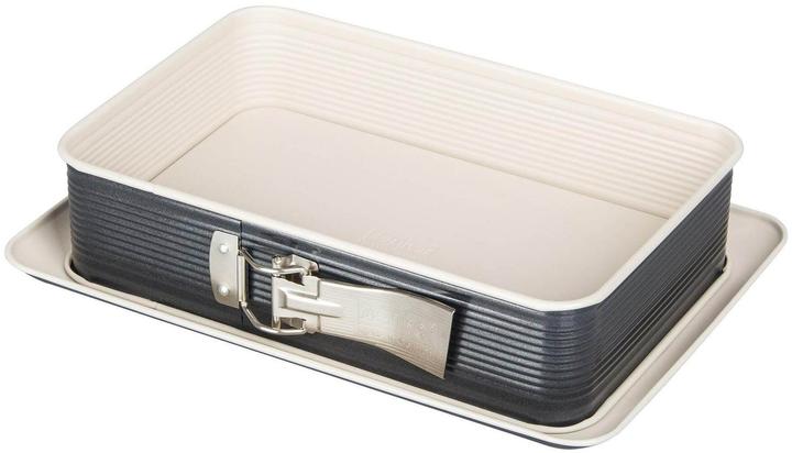 Actual product image Zenker Springform pan 32.5 x 23 cm, Black/Cream (18 cm)