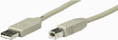Image du produit M-Cab CÂBLE USB 2.0 A TO B 1.8M GRIS (1.80 m, USB 2.0)