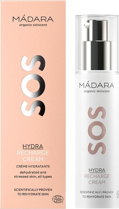 Actual product image Madara SOS Intensive Moisturizing Cream - SOS Hydra Recharge Cream (50 ml, 24h cream)