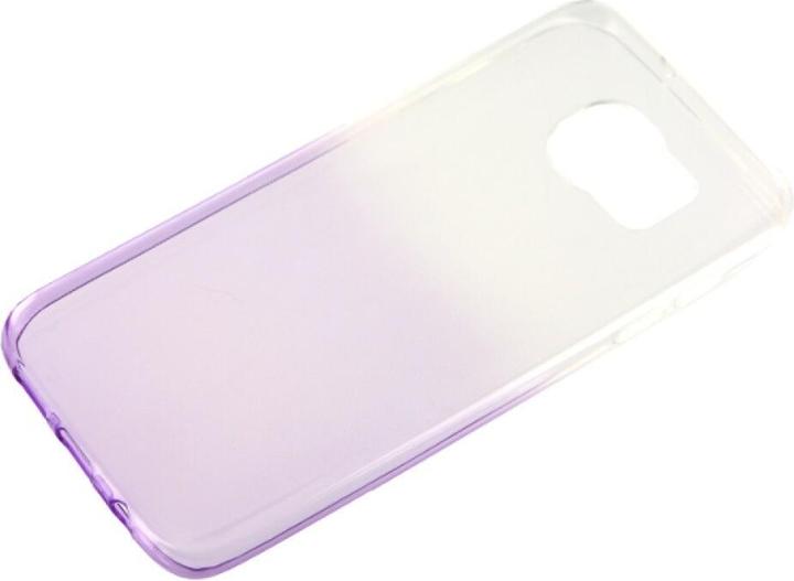 Actual product image OEM TPU Case Shine Samsung Galaxy S7E purple (Samsung Galaxy S7 Edge)