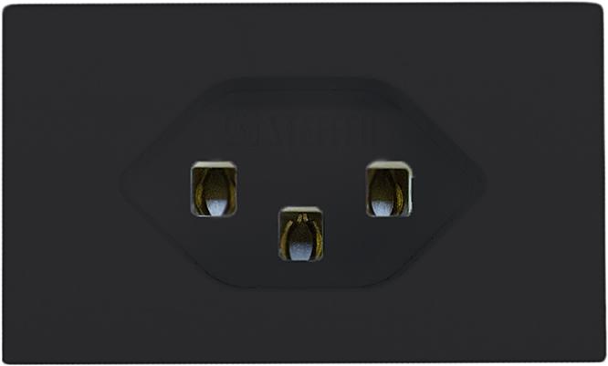Immagine prodotto Steffen Presa FLF 1x T23, nero