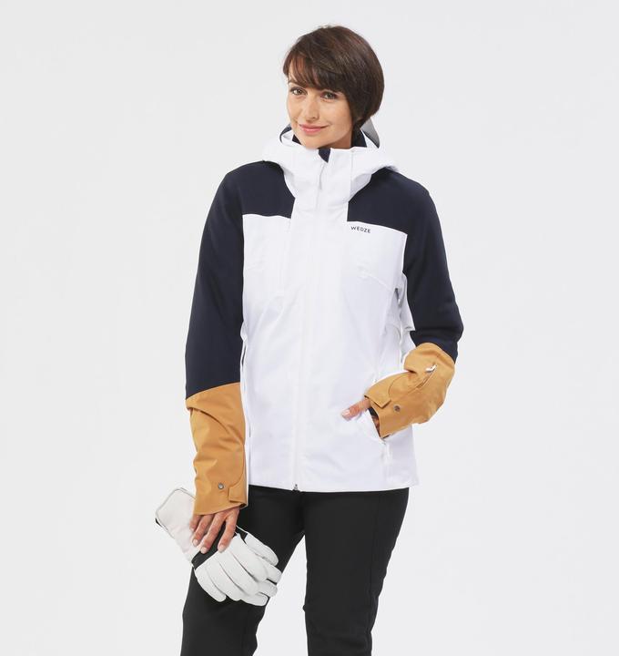Immagine prodotto Wedze Giacca da sci donna 500 sport - bianco/navy/marrone (M)