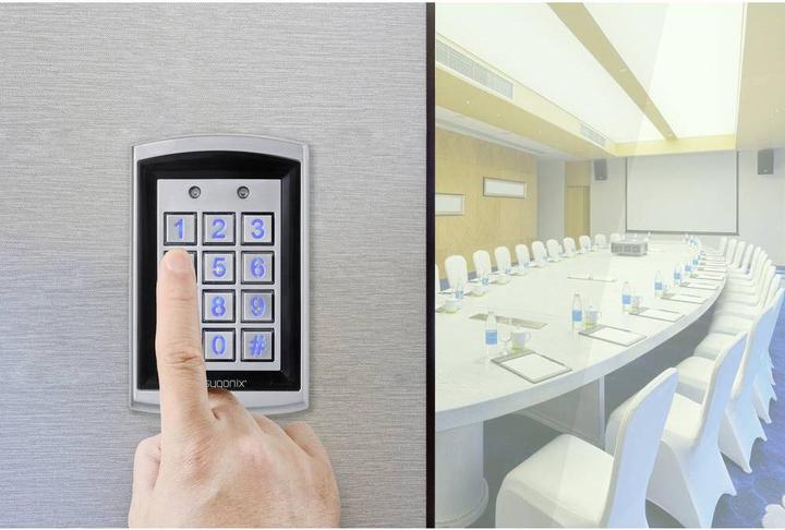 Actual product image Sygonix SY-6428612 Code-Tastatur mit RFID Oberflächenmontage 12 V DC/AC, 24 V D (Electronic numerical code, Key card)