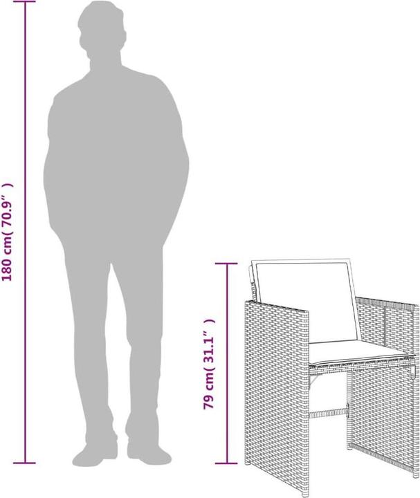 Produktbild VidaXL Neckarbischofsheim (106 cm)