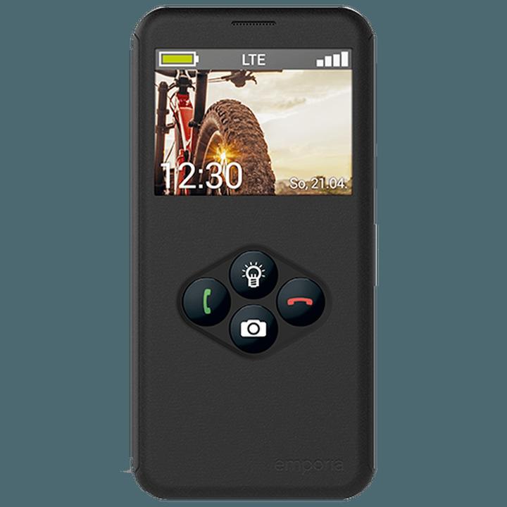 Actual product image Emporia Book-Cover Smart black (Emporia Smart 5)