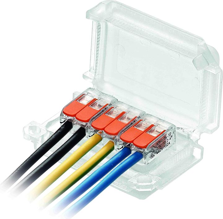 Actual product image Grothe Micro-connection sleeve f.max.6wires w.4qmm HAPPY JOINT 6