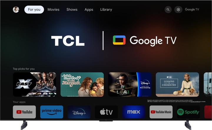 Immagine prodotto TCL 98C855 (98", Mini-LED, 4K, 2024)