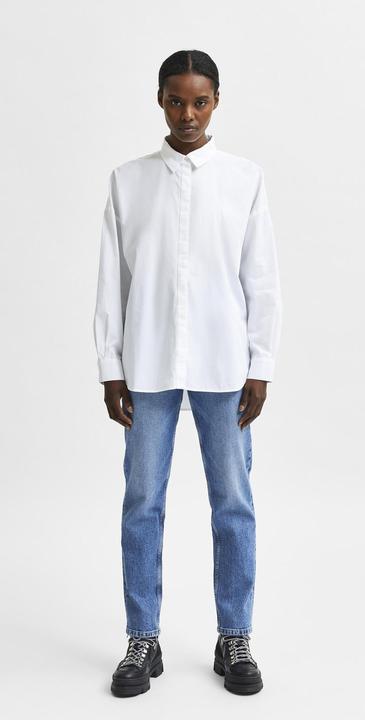 Immagine prodotto Selected Femme Camicia in cotone biologico con maniche overcut (36)