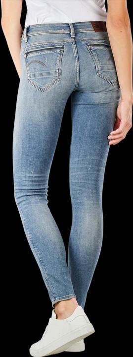 Produktbild G-Star Midge Zip Mid Skinny Jeans vintage aged destroy (W25/L28)