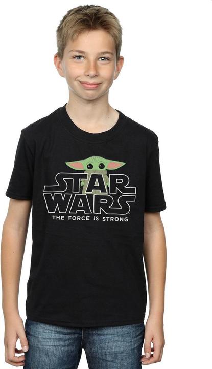 Immagine prodotto Star Wars The Mandalorian The Child Strong Maglietta Ragazzi (116)