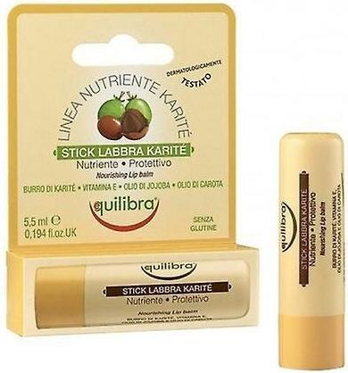 Equilibra EQUILIBRA Karite Protezione Naturale Stick Labbra Nourishing Lip Balm balsam do ust z masłem shea 5 (5.50 ml)