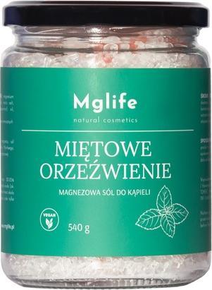 Produktbild Mglife Magnezowa sól do kąpieli Miętowe Orzeźwienie 540g