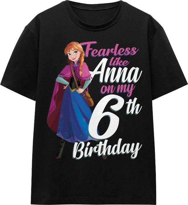Image du produit Disney Frozen - T-shirt FEARLESS LIKE ANNA - Adulte (XL)