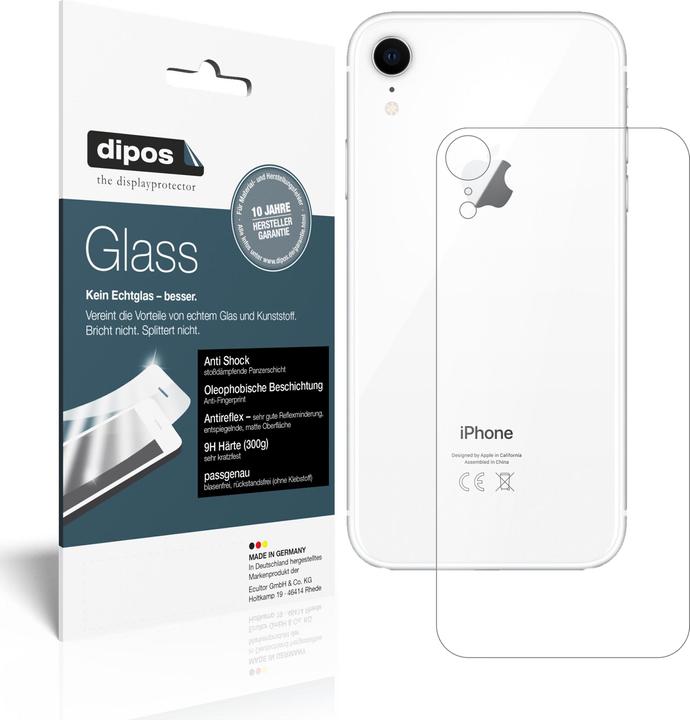 Produktbild Dipos Displayschutz Anti-Shock (2 Stück, Apple iPhone XR)