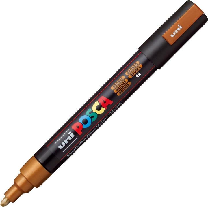 Actual product image Posca Marker PC-5M round tip (Bronze, 2.50 mm, 1 x)
