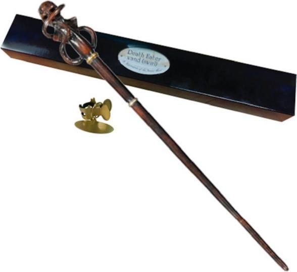 Actual product image Noble Collection Harry Potter Wand Death Eater Version 3 (Character Editio