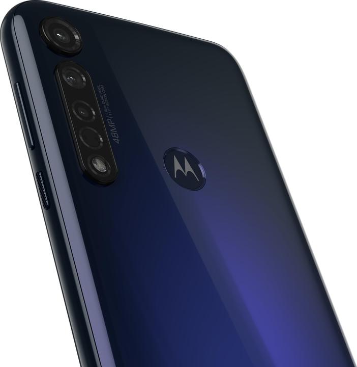 Actual product image Motorola G8 Plus (64 GB, Dark Blue, 6.30", Hybrid Dual SIM, 48 Mpx, 4G)