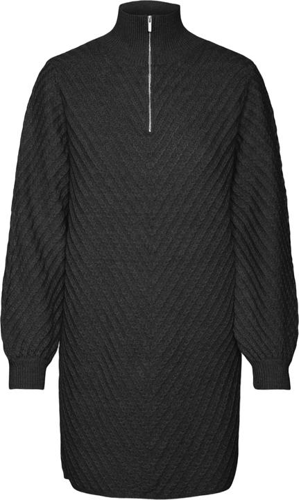 Produktbild Vero Moda VMANJASTINNA HIGHNECK ZIP DRESS GA EXC Strickkleid (M)