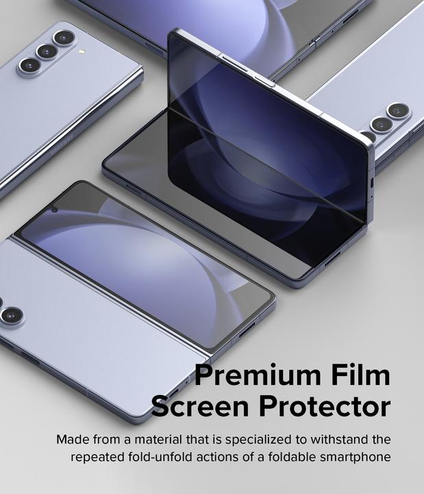 Immagine prodotto Ringke Pellicola protettiva per Galaxy Z Fold 5 DUAL EASY FILM (FRONT 1+ BACK 1) (2 Pezzo/i, Samsung Galaxy Z Fold5)