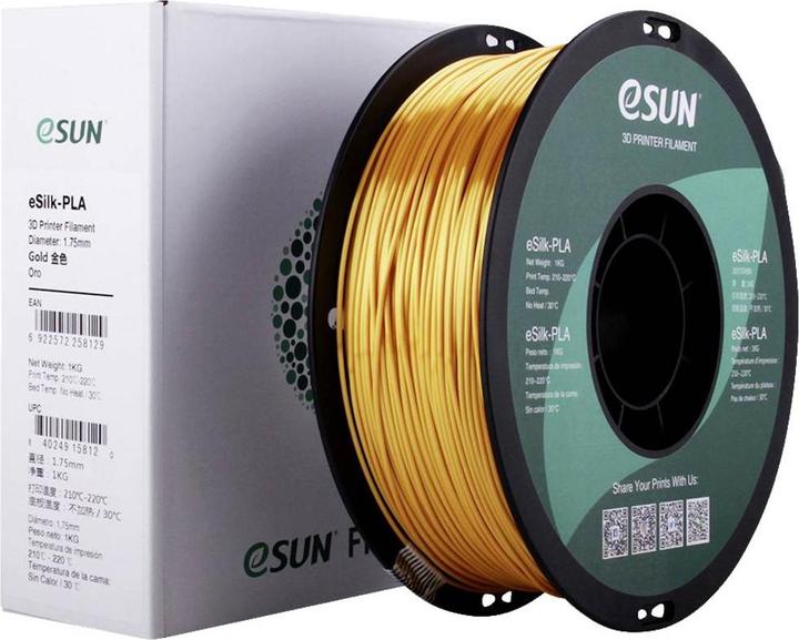 Image du produit eSUN eSilk (PLA, 1.75 mm, 1000 g, Or)