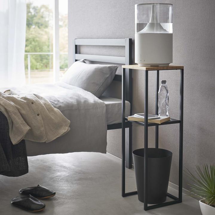 Produktbild Yamazaki 2-stöckiges Regal mit Holzplatte TOWER