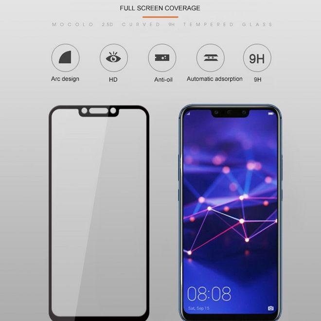 Produktbild Mocolo 2.5D Full Cover Schutzglas Displayschutz (1 Stück, Huawei Mate 20 Lite)