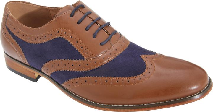 Produktbild Universal Textiles Schnürschuhe mit Flügelkappe und Lochmuster (39.5)