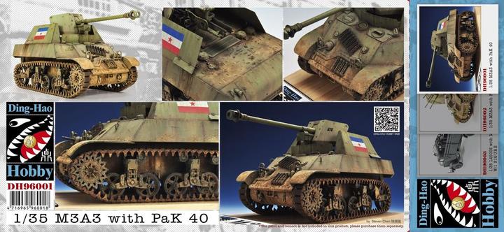 Produktbild AFV Club M3A3 with Pak 40 (Yugoslav)