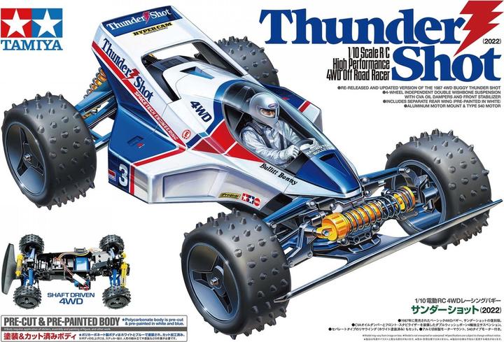 Produktbild Tamiya 1:10 RC Thunder Shot (2022)